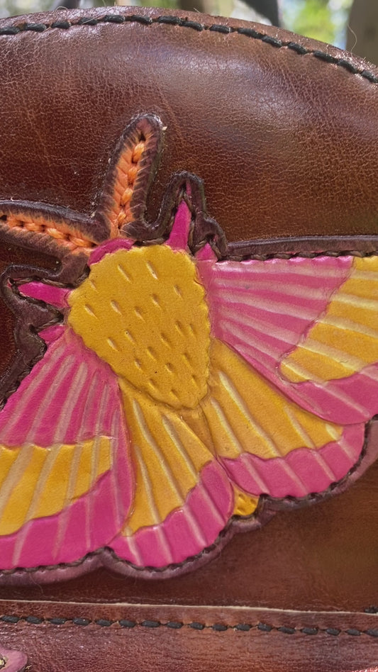 Rosy Maple Moth Mini Backpack